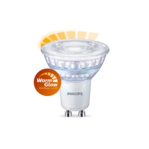 Philips LED lamp GU10 3,8Watt warm glow