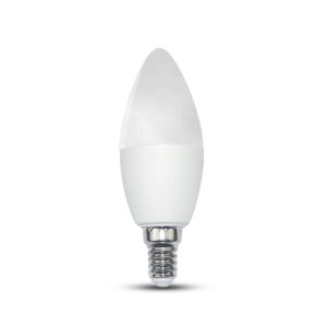 Novo E14 SMART LED lamp 9Watt kaars dimbaar RGBW